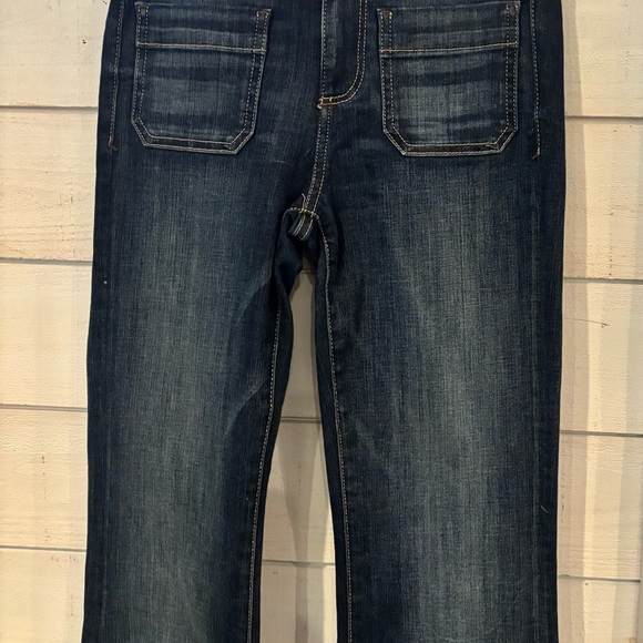 Pilcro Letterpress by Anthropology Superscript Flare Jeans Size 26 - Picture 2 of 16